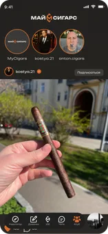 Публикация в Клубе MyCigars